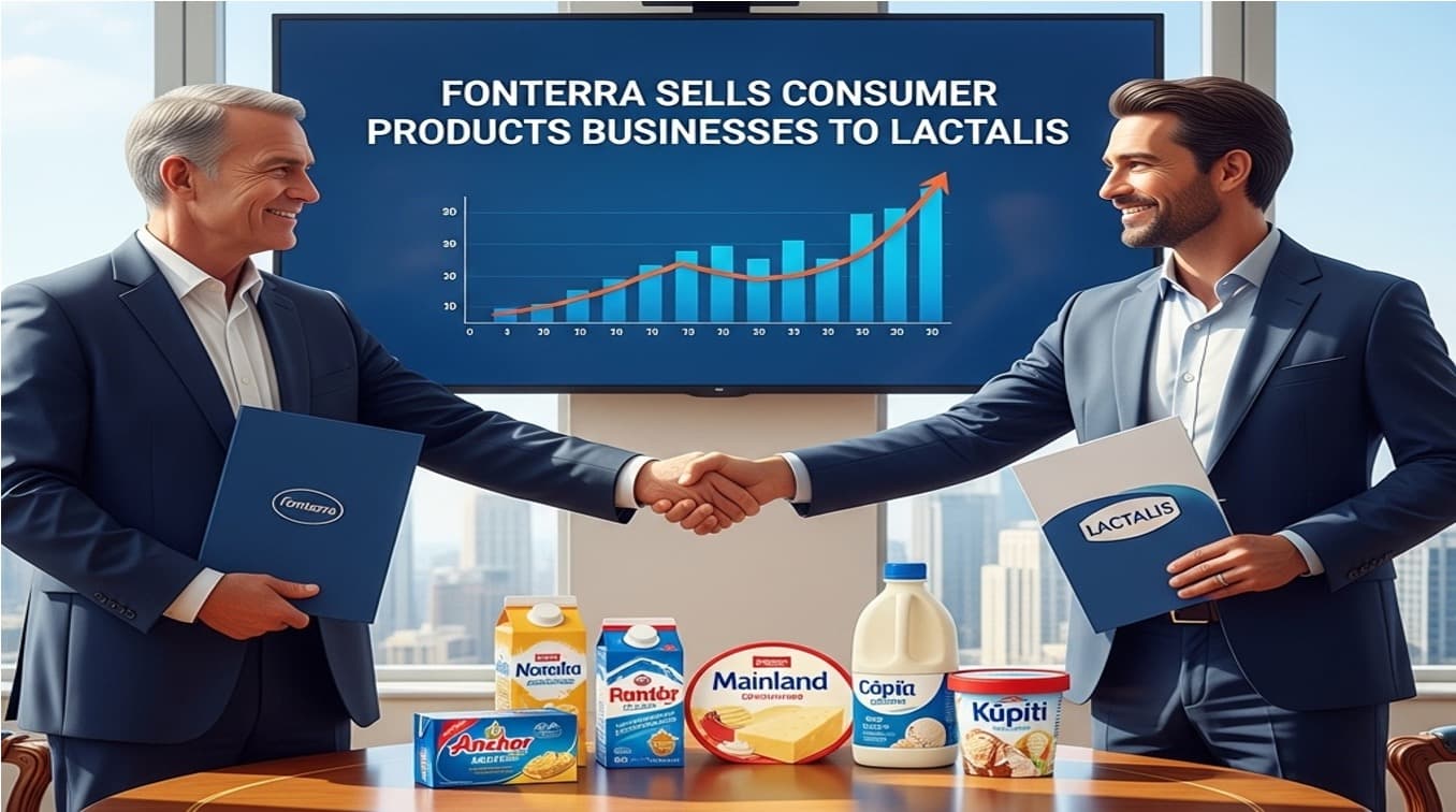Fonterra agrees sale of Consumer businesses to Lactalis