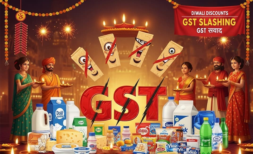 GST Overhaul May Slash Prices on Dairy & Consumer Goods