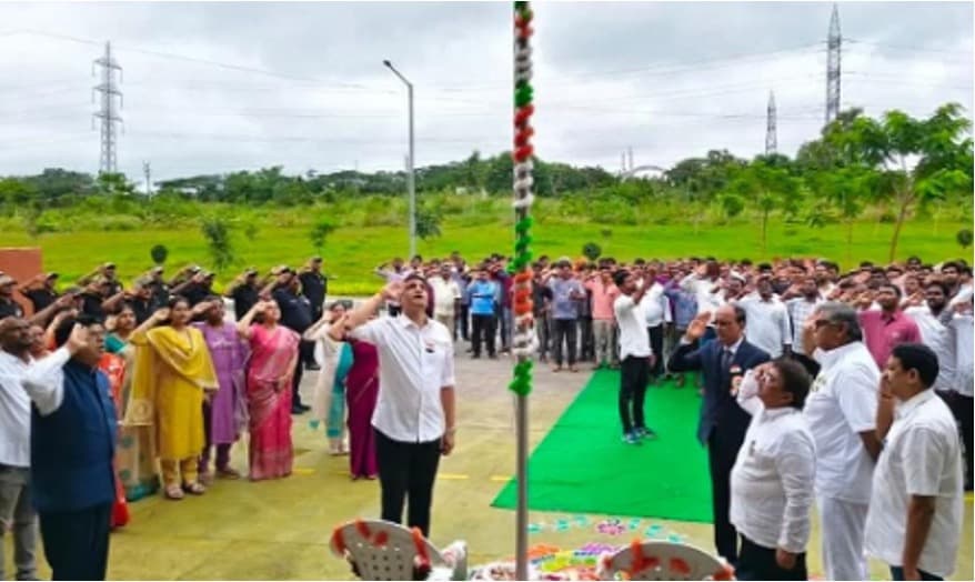 79th Independence day celebrated by TGDDCF at Raviryal