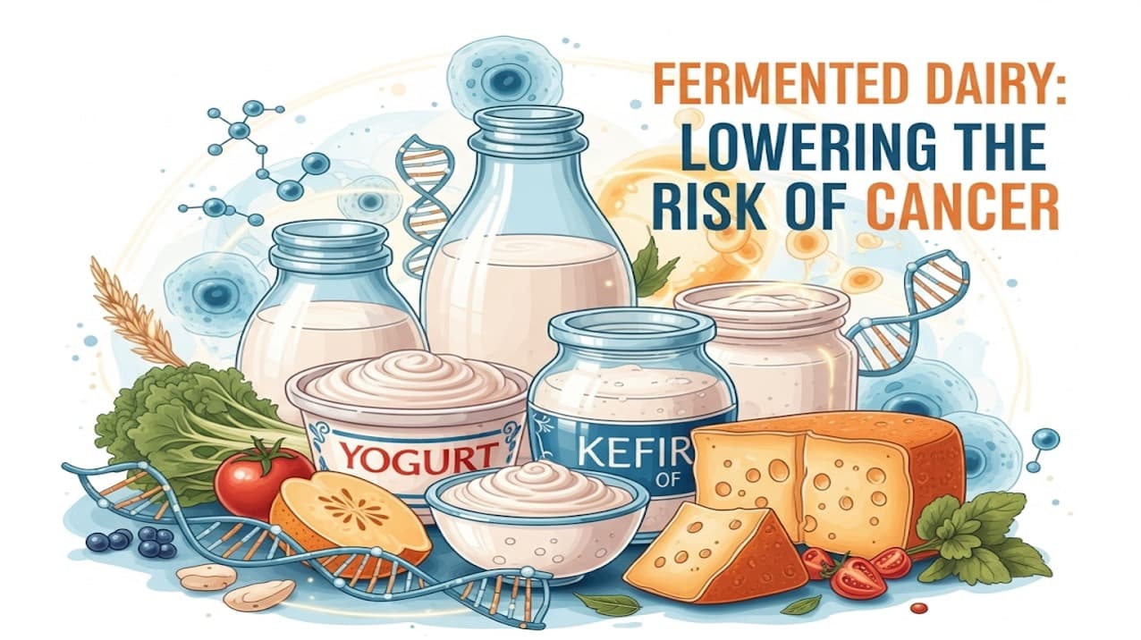Fermented Dairy May Help Lower Cancer Risk