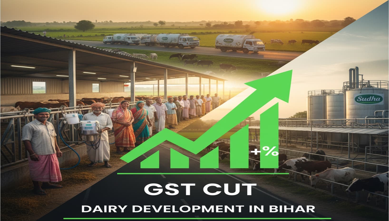 GST cuts boost dairy, agriculture in Bihar