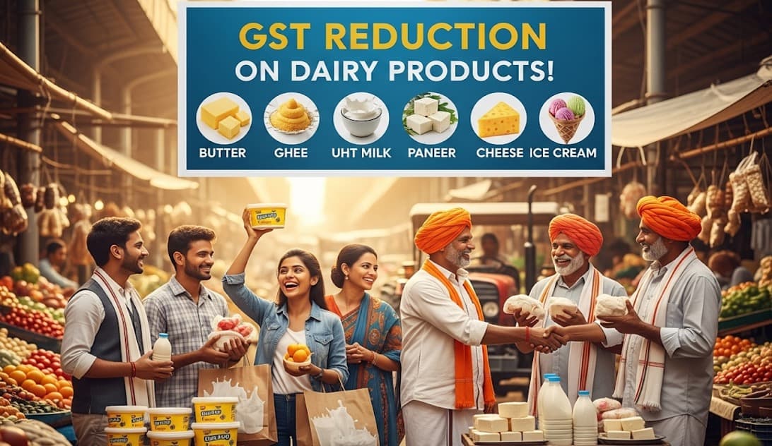 Dairy GST Cuts Bring Consumer Savings, Farmer Prosperity