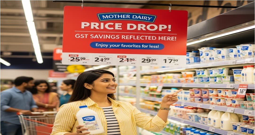 Mother Dairy cuts milk & dairy prices after GST reform