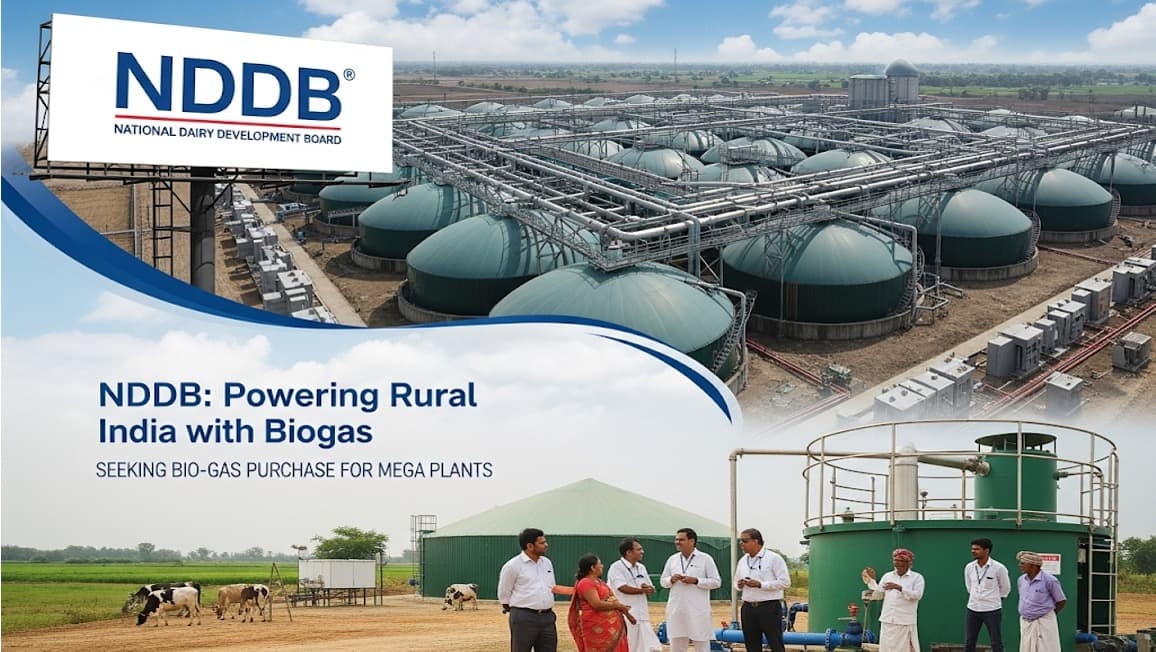 NDDB to set up 15 biogas plants to convert cow dung to energy