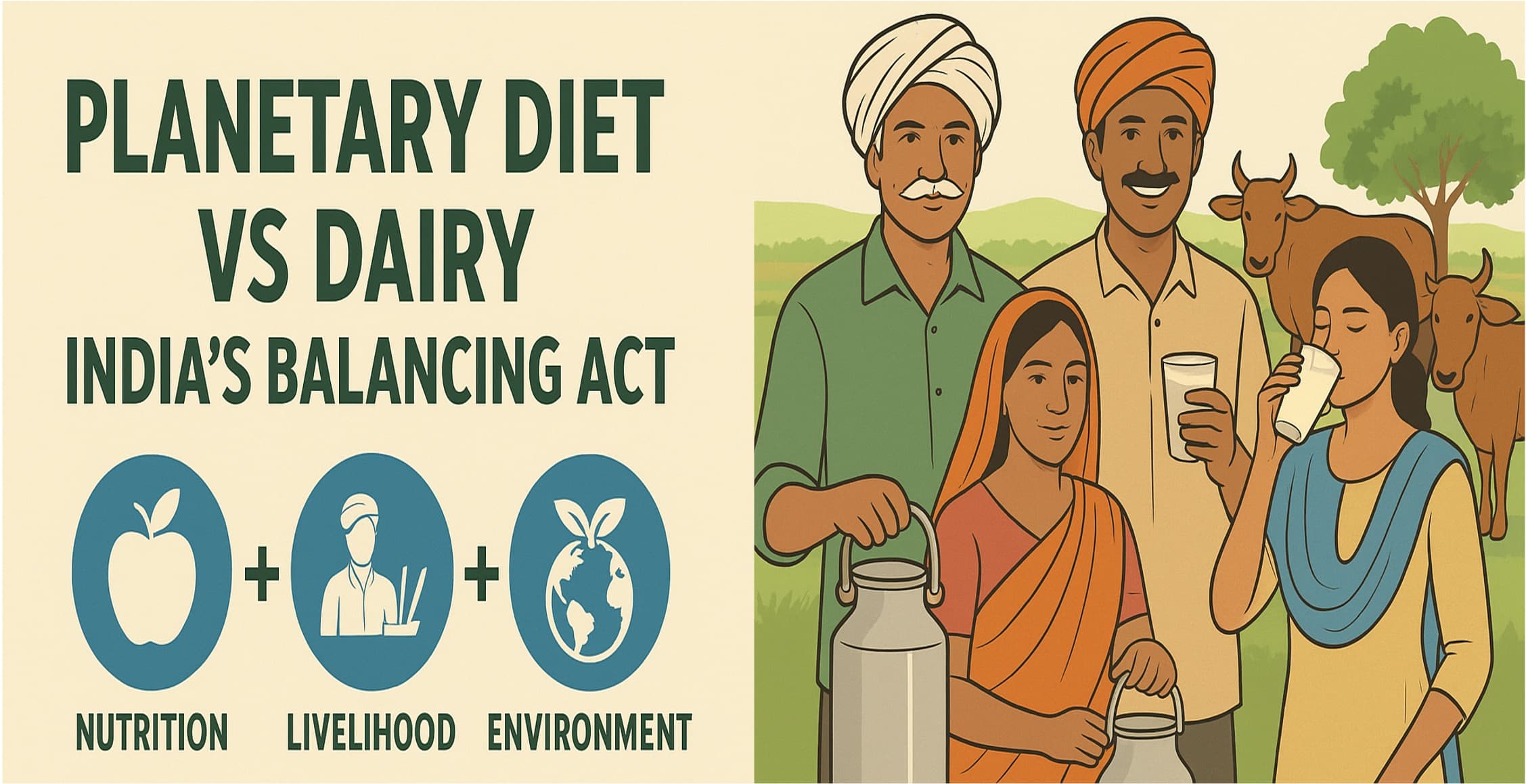 Planetary Health Diet and Dairy: Choosing More Than Two