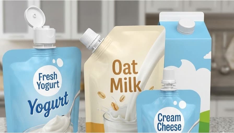 Caps & Spouts Ease Flexible Packaging Shift in Dairy