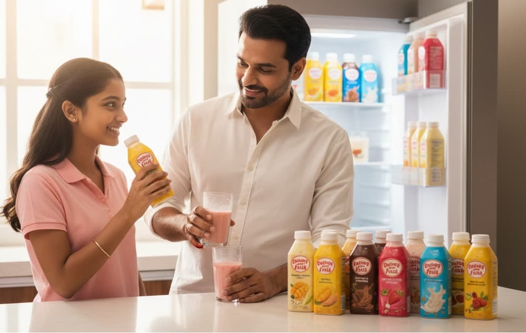 Flavoured Milk Becomes a Daily Habit in India’s Changing Dairy Market