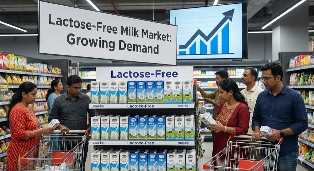 Lactose-Free Milk Market Gains Momentum in India