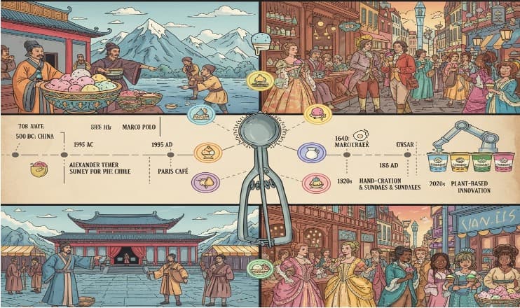 Inside Scoop: The 2,500-Year History of Ice Cream