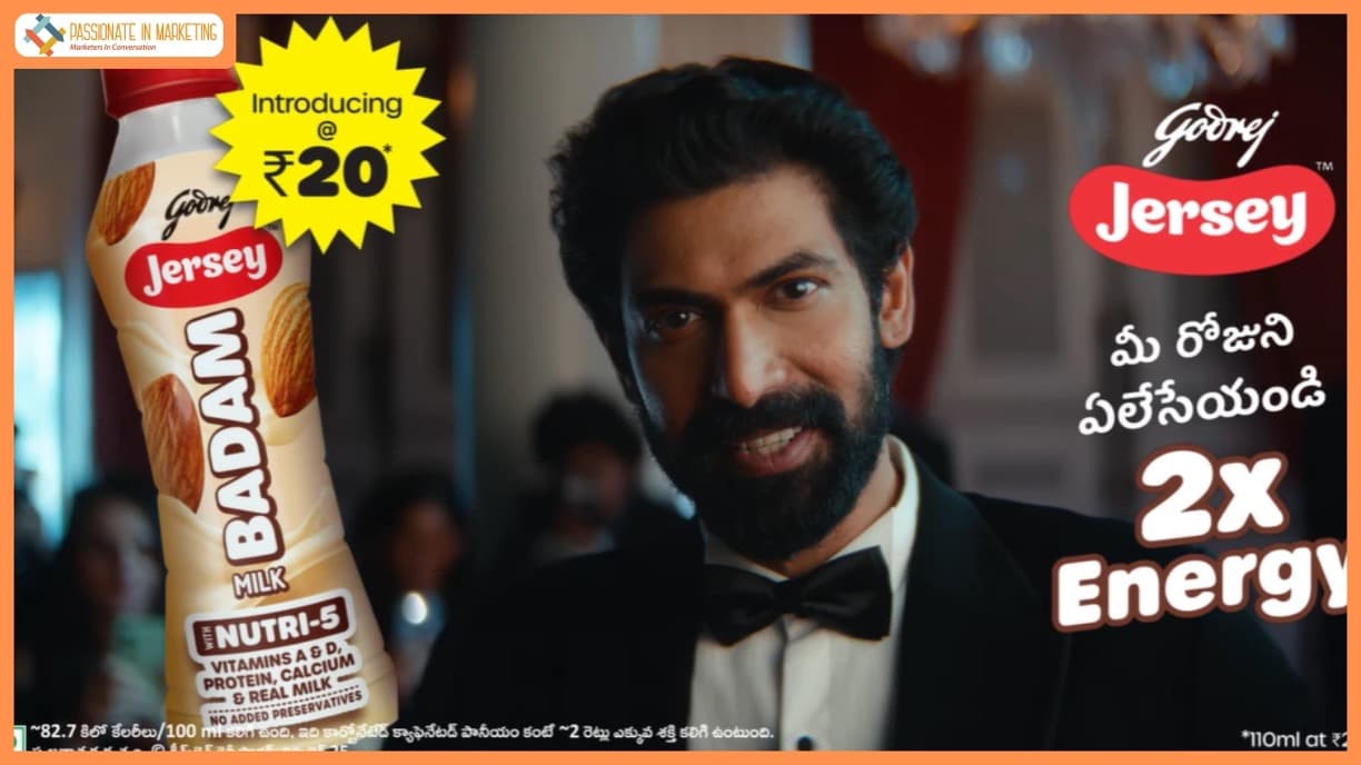 Godrej Jersey’s ₹20 Badam Milk Makes Flavoured Dairy More Accessible