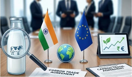 India-EU Carbon Trade Talks: Why Dairy Is Watching Closely