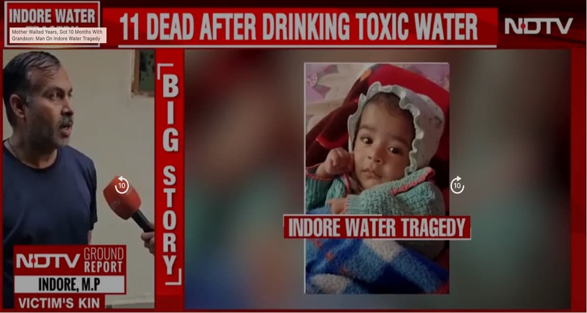 Infant Dies After Drinking Milk Mixed with Contaminated Water