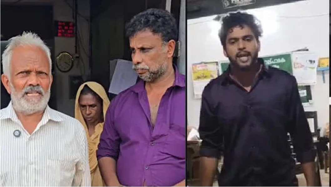 Kerala Dairy Farmers Reject Milk Protester in Kollam