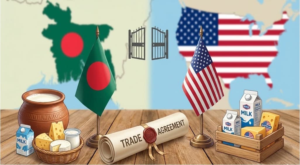 Bangladesh Opens Dairy, Agri Imports in US Trade Deal