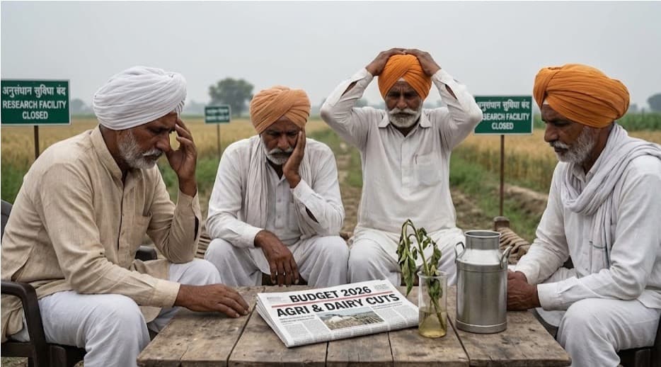 Budget 2026 Sparks Concern Over Cuts in Agri Research & Dairy Support