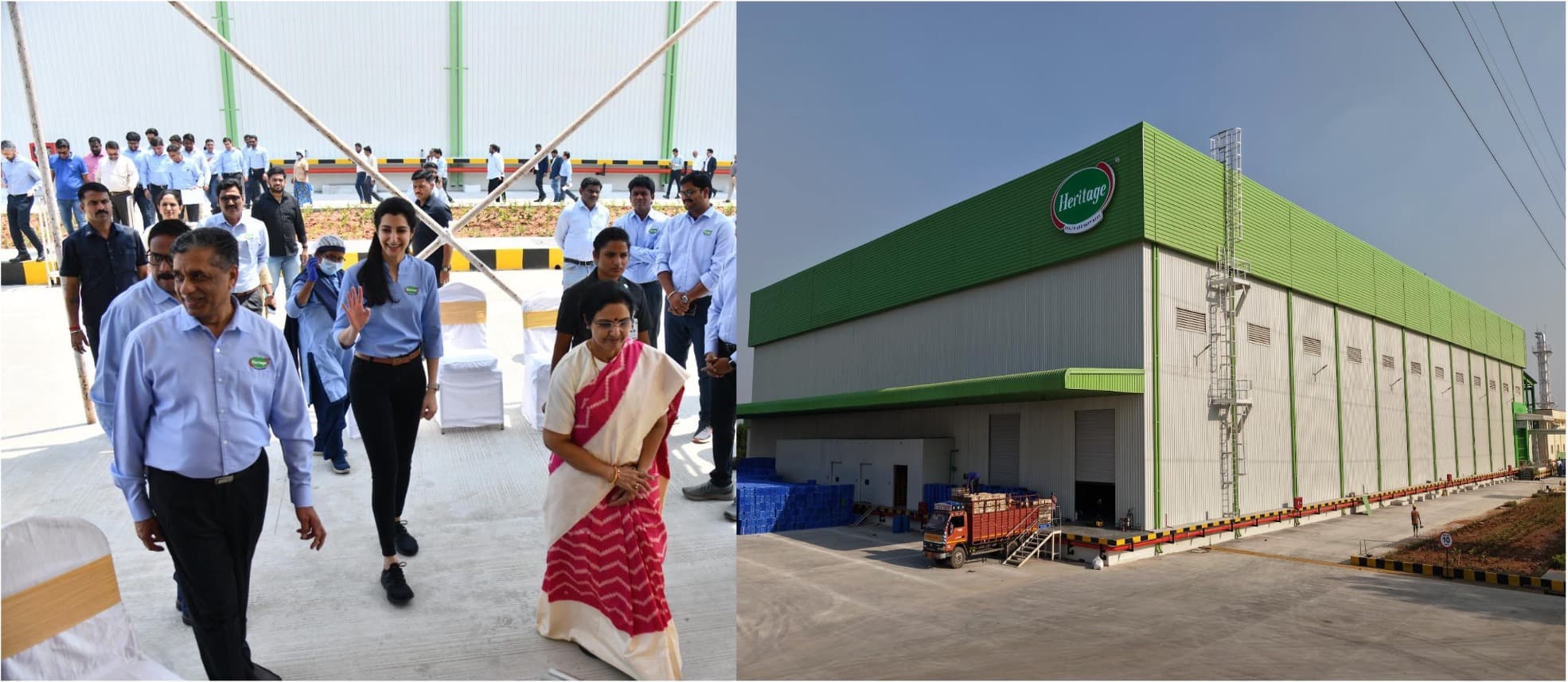 Heritage Foods inaugurates new Ice Cream Plant