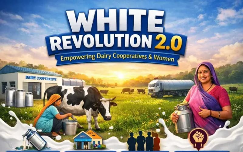 White Revolution 2.0 to Boost Dairy Cooperatives