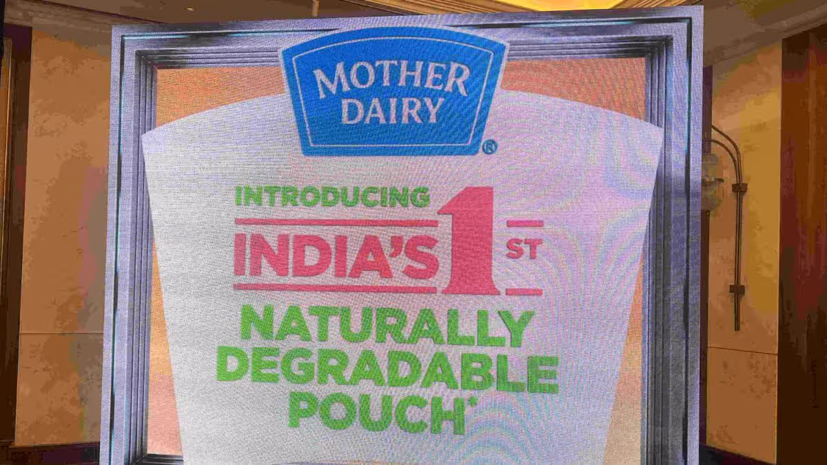 Mother Dairy Launches India’s First Degradable Milk Pouch