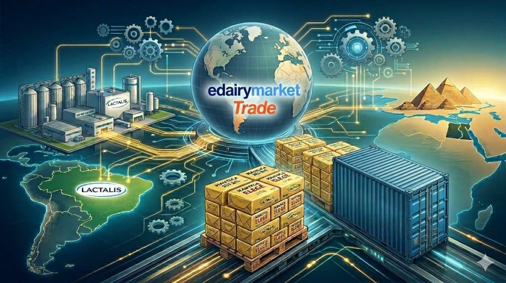 From Brazil to Egypt in 30 days: eDairy Market Trade digitally accelerates Lactalis Brazil’s exports