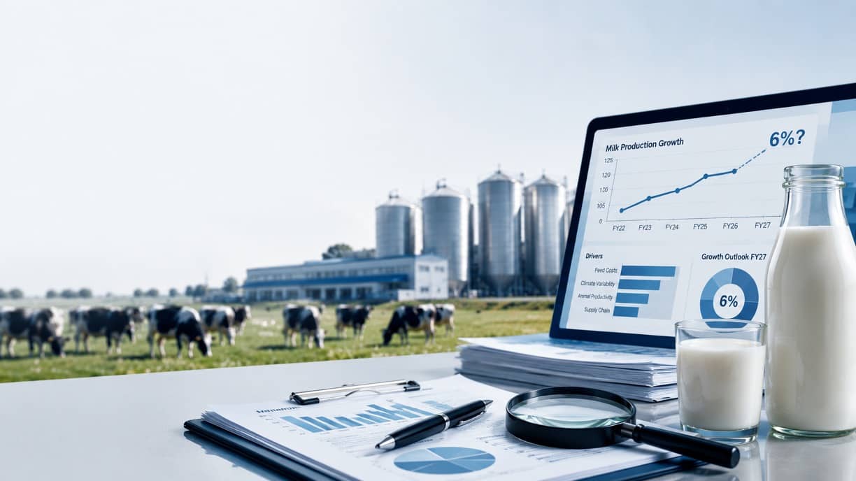 CRISIL Validates Our Concerns: Is 6% Milk Production Growth in FY27 Realistic?