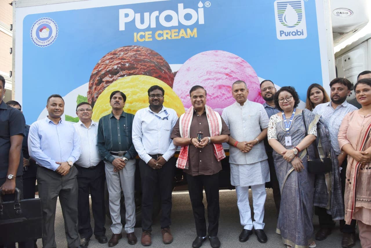 Assam Exports Purabi Ice Cream to Bhutan