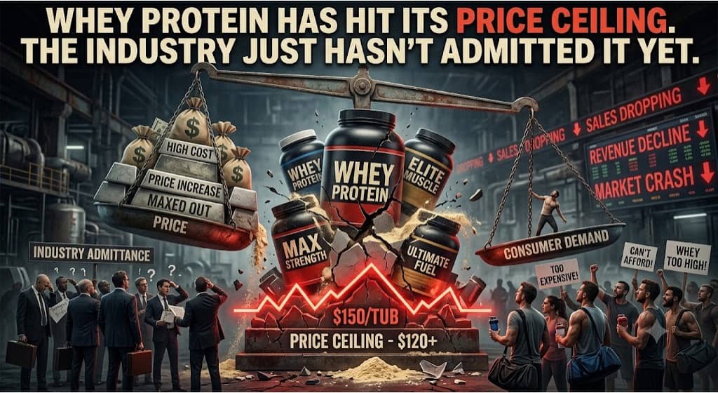 Whey Protein Has Hit Its Price Ceiling. The Industry Just Hasn’t Admitted It Yet