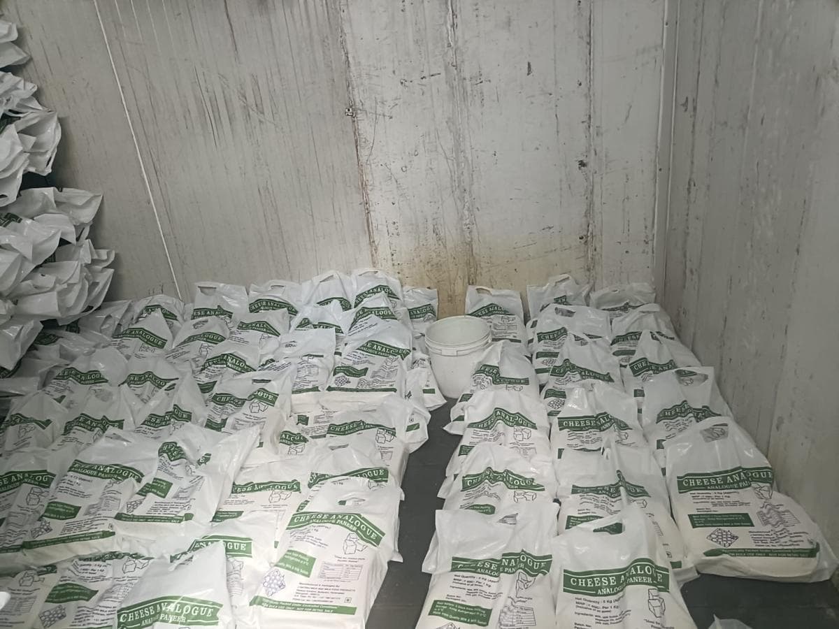 Hyderabad Drive Exposes Palm Oil in Analogue Paneer