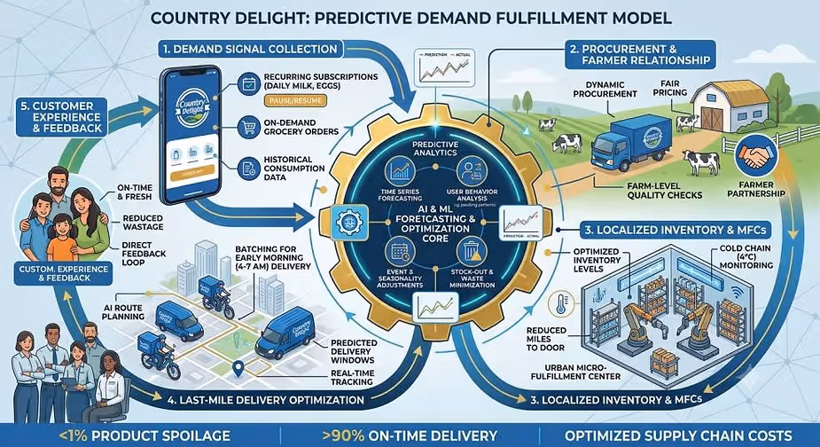 Country Delight Builds Dairy Growth on Subscriptions