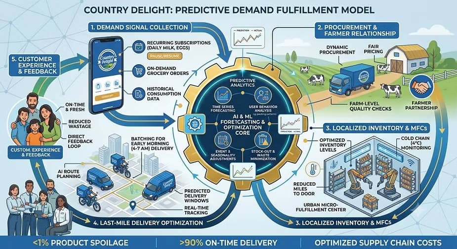 Country Delight Builds Dairy Growth on Subscriptions