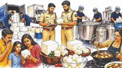 Gujarat Cracks Down on Analogue Paneer