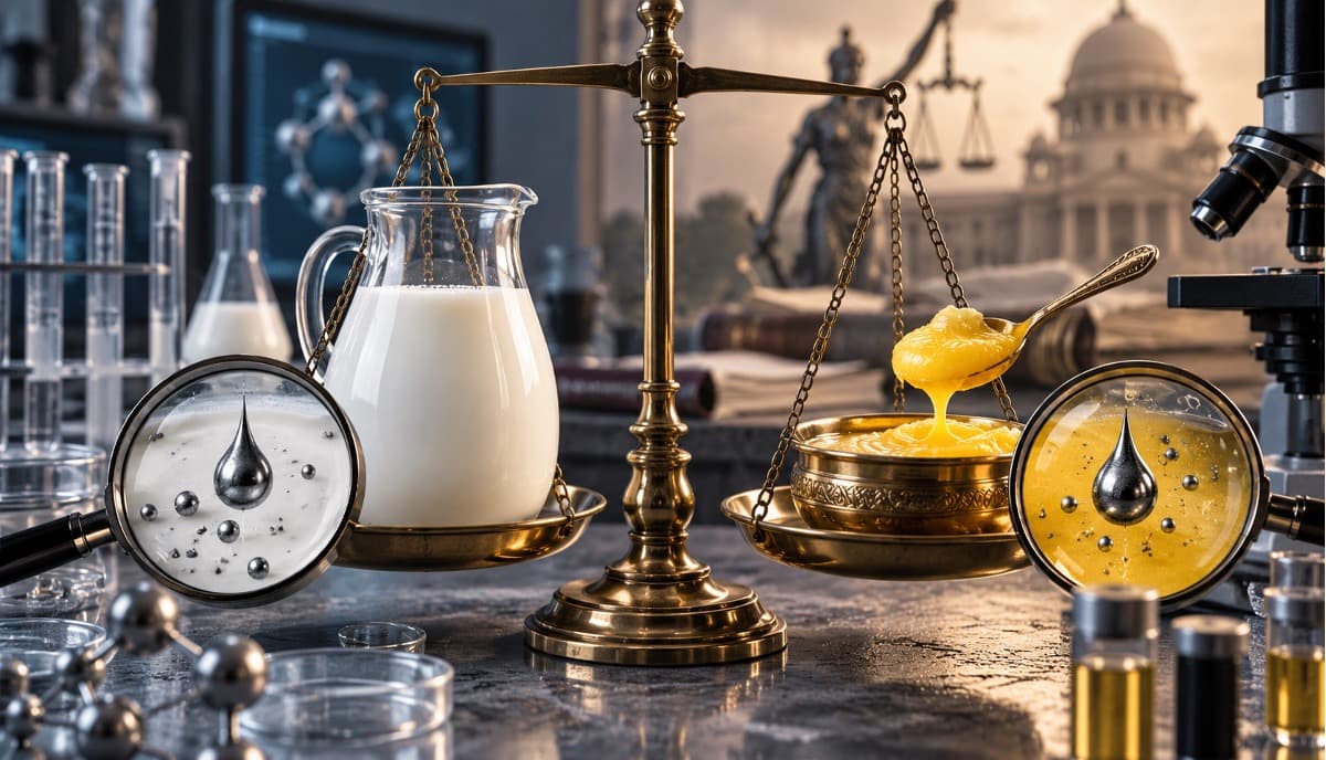 Why Should Ghee Be Judged by Milk's Lead Limit?