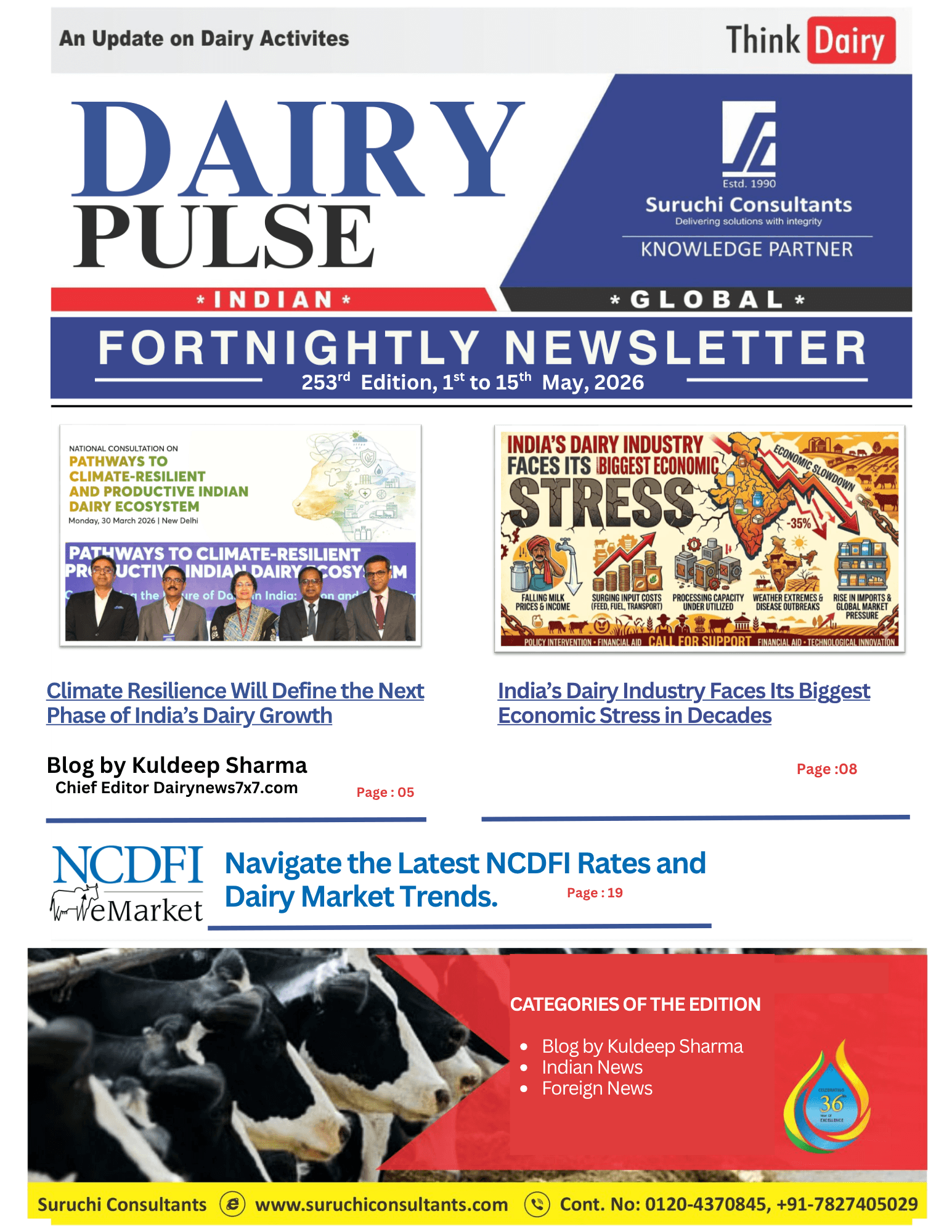 253rd Dairy Pulse 1st to 15th May, 2026