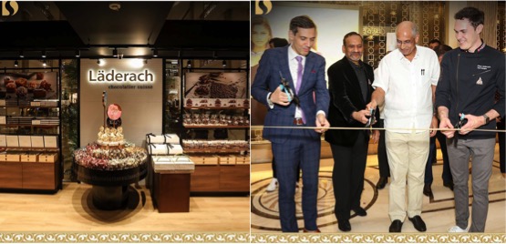 A Splendid Commemoration: DS-Läderach opens 1st store at Delhi - Dairy News 7X7