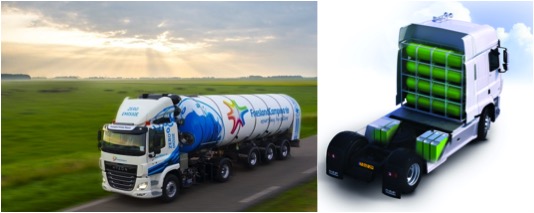 Friesland Campina introduce 50 Tonne Hydrogen Powered Milk truck - Dairy News 7X7
