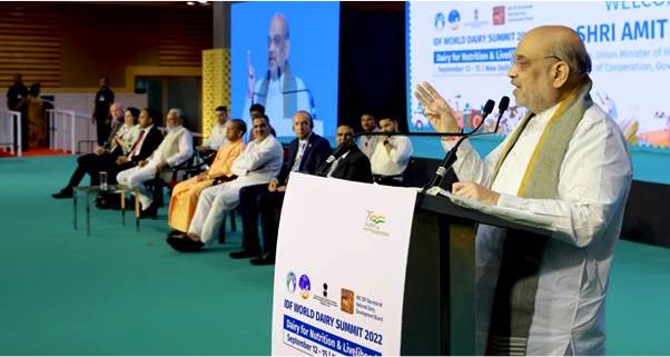 Minister of Cooperation Amit Shah address at World Dairy Summit 2022 - Dairy News 7X7