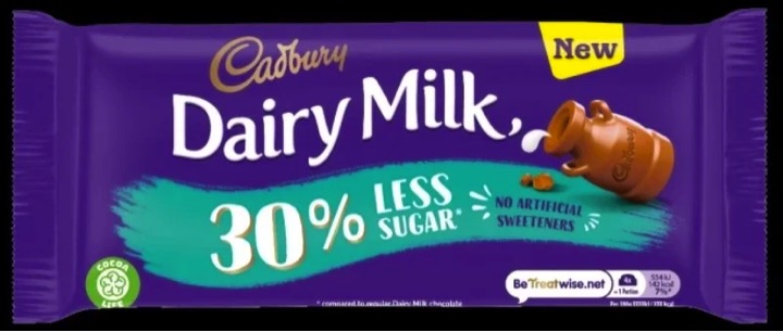 Mondelez scraps lower-sugar Cadbury Dairy Milk - Dairy News 7X7
