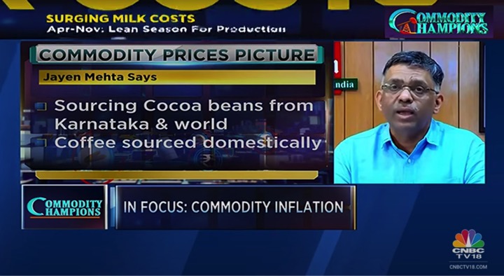 Inflation to consumer is income to the farmers : Jayen Mehta - Dairy News 7X7