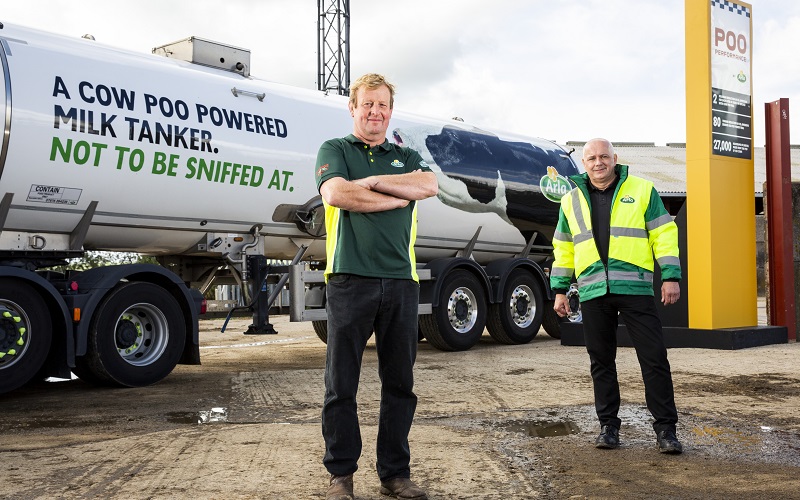 Arla unveils UK’s first dairy farm ‘fuel station’ as poo-power - Dairy News 7X7