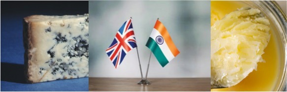 India eyes ghee for blue cheese in UK trade deal - Dairy News 7X7