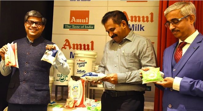 Amul enters fresh milk market in Andhra Pradesh - Dairy News 7X7