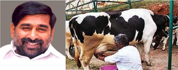 Minister Jagadish urges farmers to focus on dairy farming in Telangana - Dairy News 7X7