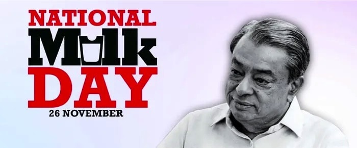 Nation pays tribute to Dr Verghese Kurien on National mIlk Day - Dairy News 7X7