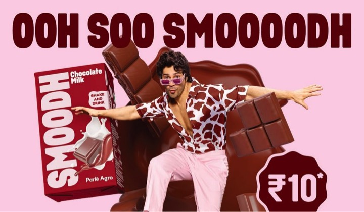 Parle Agro signs Varun Dhawan for its dairy offering Smoodh - Dairy News 7X7