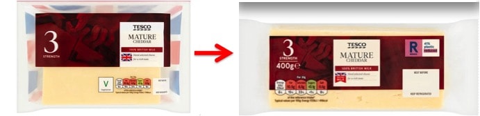 New Tesco cheese packaging to save ‘260 tonnes of plastic annually’ - Dairy News 7X7