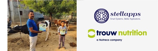 Trouw Nutrition gamechanger partnership with Stellapps to help farmers - Dairy News 7X7