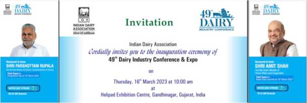 Gujarat to host India’s biggest Dairy Industry Conference after 27 years - Dairy News 7X7