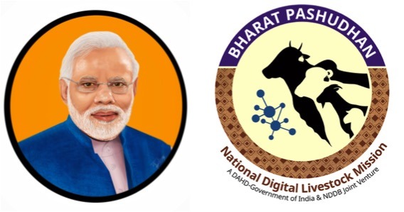 PM launches ‘Bharat Pashudhan’-for livestock traceability - Dairy News 7X7