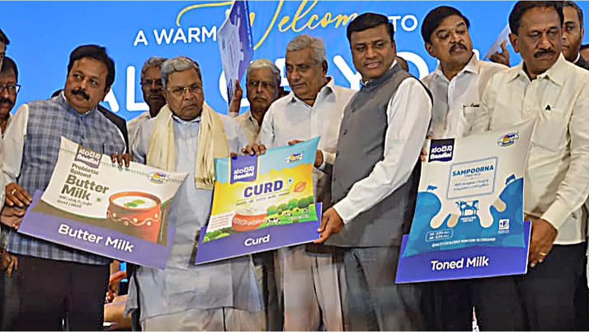 nandini launch milk war in delhi dairynews7x7